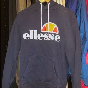 ❌SOLD❌ Ellesse Navy blue hoodie